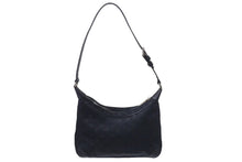 Load image into Gallery viewer, LOUIS VUITTON ルイヴィトン ワンショルダーバッグ サドルバッグ トロッター柄 モノグラムサテン ブラック 美品 中古 4c073611