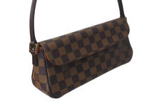画像をギャラリービューアに読み込む, 極美品 LOUIS VUITTON ルイヴィトン ハンドバッグ レコレータ ダミエ N51299 PVC レザー ブラウン ゴールド金具 中古 4c073614