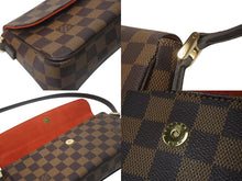 画像をギャラリービューアに読み込む, 極美品 LOUIS VUITTON ルイヴィトン ハンドバッグ レコレータ ダミエ N51299 PVC レザー ブラウン ゴールド金具 中古 4c073614