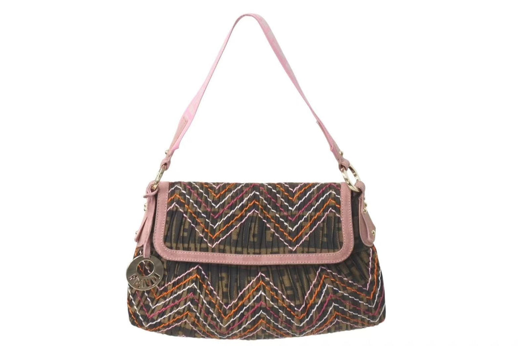 FENDI フェンディ ワンショルダーバッグ ズッカ柄 キャンバス