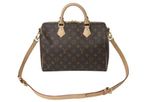 画像をギャラリービューアに読み込む, 極美品 LOUIS VUITTON ルイヴィトン ショルダーバッグ 2way M41112 スピーディバンドリエール30 モノグラム 中古 4c073619
