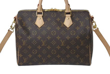画像をギャラリービューアに読み込む, 極美品 LOUIS VUITTON ルイヴィトン ショルダーバッグ 2way M41112 スピーディバンドリエール30 モノグラム 中古 4c073619