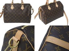 画像をギャラリービューアに読み込む, 極美品 LOUIS VUITTON ルイヴィトン ショルダーバッグ 2way M41112 スピーディバンドリエール30 モノグラム 中古 4c073619