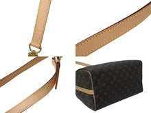 画像をギャラリービューアに読み込む, 極美品 LOUIS VUITTON ルイヴィトン ショルダーバッグ 2way M41112 スピーディバンドリエール30 モノグラム 中古 4c073619