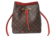 画像をギャラリービューアに読み込む, 極美品 LOUIS VUITTON ルイヴィトン モノグラム ネオノエ ショルダーバッグ バケットバッグ コクリコ M44021 ゴールド金具 中古 4c073622