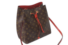 画像をギャラリービューアに読み込む, 極美品 LOUIS VUITTON ルイヴィトン モノグラム ネオノエ ショルダーバッグ バケットバッグ コクリコ M44021 ゴールド金具 中古 4c073622