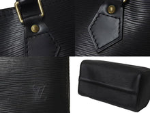 画像をギャラリービューアに読み込む, LOUIS VUITTON ルイヴィトン スピーディ25 ハンドバッグ M59022 エピレザー ブラック ゴールド金具 美品 中古 4c073623