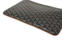 画像をギャラリービューアに読み込む, 新品同様 GOYARD ゴヤール セナMM クラッチバッグ SENAT2MMLTY01CL03P ブラック ブラウン PVC レザー 中古 4c073624