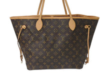 画像をギャラリービューアに読み込む, 極美品 LOUIS VUITTON ルイヴィトン ネヴァーフルMM トートバッグ M46987 モノグラム ブラウン ゴールド金具 美品 中古 4c073627