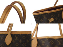 画像をギャラリービューアに読み込む, 極美品 LOUIS VUITTON ルイヴィトン ネヴァーフルMM トートバッグ M46987 モノグラム ブラウン ゴールド金具 美品 中古 4c073627