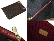 画像をギャラリービューアに読み込む, 極美品 LOUIS VUITTON ルイヴィトン ネヴァーフルMM トートバッグ M46987 モノグラム ブラウン ゴールド金具 美品 中古 4c073627