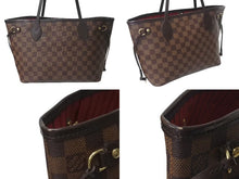 画像をギャラリービューアに読み込む, LOUIS VUITTON ルイヴィトン ネヴァーフルGM ダミエ ハンドバッグ ダミエキャンバス N51106 美品 中古 4c073634