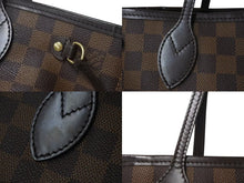 画像をギャラリービューアに読み込む, LOUIS VUITTON ルイヴィトン ネヴァーフルGM ダミエ ハンドバッグ ダミエキャンバス N51106 美品 中古 4c073634