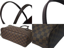 画像をギャラリービューアに読み込む, LOUIS VUITTON ルイヴィトン ネヴァーフルGM ダミエ ハンドバッグ ダミエキャンバス N51106 美品 中古 4c073634