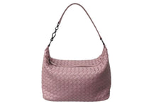 Load image into Gallery viewer, BOTTEGA VENETA ボッテガヴェネタ イントレチャート ワンショルダーバッグ ピンク 美品 中古 4c073637