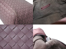 Load image into Gallery viewer, BOTTEGA VENETA ボッテガヴェネタ イントレチャート ワンショルダーバッグ ピンク 美品 中古 4c073637