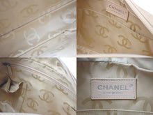 Load image into Gallery viewer, CHANEL シャネル ワンショルダーバッグ 9番台 カンボンライン ラムスキン ココマーク ベージュ シルバー金具 美品 中古 4c073638