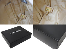 Load image into Gallery viewer, CHANEL シャネル ワンショルダーバッグ 9番台 カンボンライン ラムスキン ココマーク ベージュ シルバー金具 美品 中古 4c073638