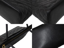 Load image into Gallery viewer, CHANEL シャネル 1804 復刻トートバッグ ハンドバッグ 7番台 グレインドカーフスキン ブラック シルバー金具 美品 中古 4c073642