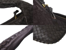 Load image into Gallery viewer, BOTTEGA VENETA ボッテガヴェネタ イントレチャート ホーボー ワンショルダーバッグ 115653-V0013 2040 ブラウン 美品 中古 4c073643