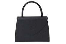 画像をギャラリービューアに読み込む, YVES SAINT LAURENT イブサンローラン ハンドバッグ トートバッグ ブランドロゴ レザー ブラック ゴールド金具 美品 中古 4c073644