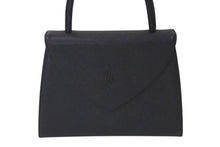 画像をギャラリービューアに読み込む, YVES SAINT LAURENT イブサンローラン ハンドバッグ トートバッグ ブランドロゴ レザー ブラック ゴールド金具 美品 中古 4c073644