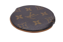 画像をギャラリービューアに読み込む, 極美品 LOUIS VUITTON ルイヴィトン コインケース ポルトモネロン モノグラムミニキャンバス ブラウン M61926 円形 中古 4c073646