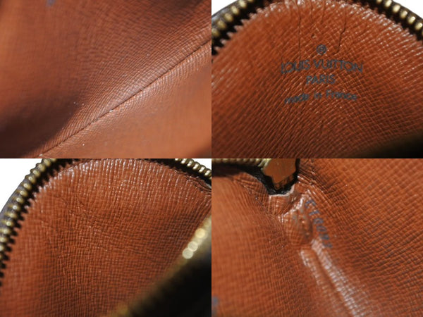 極美品 LOUIS VUITTON ルイヴィトン コインケース ポルトモネロン モノグラムミニキャンバス ブラウン M61926 円形 中古 4c073646