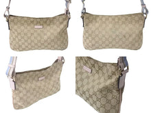 Load image into Gallery viewer, GUCCI グッチ sherry line shoulder bag シェリーラインショルダーバック GGキャンバス 189749 美品 中古 4c073660