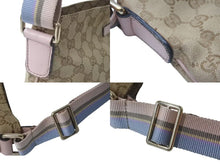 Load image into Gallery viewer, GUCCI グッチ sherry line shoulder bag シェリーラインショルダーバック GGキャンバス 189749 美品 中古 4c073660