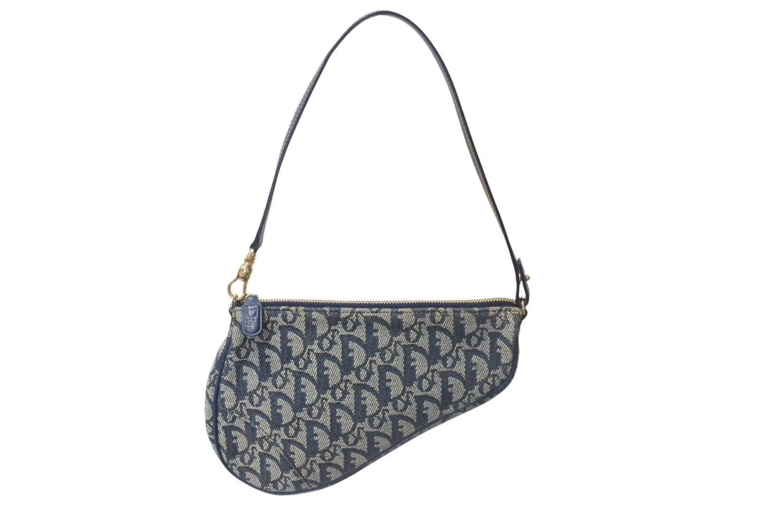 Christian Dior クリスチャンディオール トロッター サドルバッグ ワン