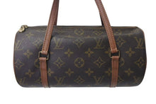 画像をギャラリービューアに読み込む, LOUIS VUITTON ルイヴィトン パピヨン26 ハンドバッグ M51386 モノグラム ブラウン ゴールド金具 美品 中古 4c073671