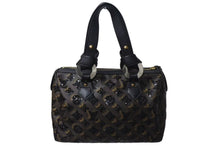 画像をギャラリービューアに読み込む, LOUIS VUITTON ルイヴィトン スピーディ30 ハンドバッグ モノグラム エクリプス スパンコール M40243 美品 中古 4c073678
