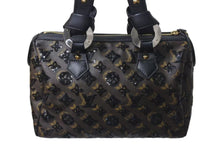 画像をギャラリービューアに読み込む, LOUIS VUITTON ルイヴィトン スピーディ30 ハンドバッグ モノグラム エクリプス スパンコール M40243 美品 中古 4c073678