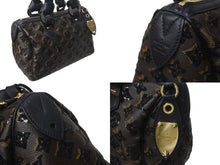 画像をギャラリービューアに読み込む, LOUIS VUITTON ルイヴィトン スピーディ30 ハンドバッグ モノグラム エクリプス スパンコール M40243 美品 中古 4c073678