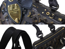 画像をギャラリービューアに読み込む, LOUIS VUITTON ルイヴィトン スピーディ30 ハンドバッグ モノグラム エクリプス スパンコール M40243 美品 中古 4c073678
