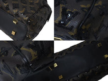 画像をギャラリービューアに読み込む, LOUIS VUITTON ルイヴィトン スピーディ30 ハンドバッグ モノグラム エクリプス スパンコール M40243 美品 中古 4c073678