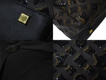 画像をギャラリービューアに読み込む, LOUIS VUITTON ルイヴィトン スピーディ30 ハンドバッグ モノグラム エクリプス スパンコール M40243 美品 中古 4c073678