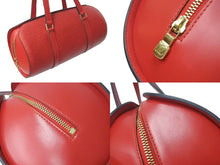 画像をギャラリービューアに読み込む, LOUIS VUITTON ルイヴィトン エピ スフロ ハンドバッグ レザー カスティリアンレッド M52227 エピレザー ゴールド金具 美品 中古 4c073680