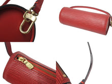 画像をギャラリービューアに読み込む, LOUIS VUITTON ルイヴィトン エピ スフロ ハンドバッグ レザー カスティリアンレッド M52227 エピレザー ゴールド金具 美品 中古 4c073680