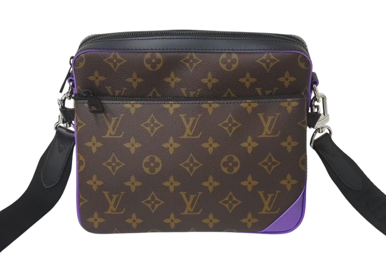 【極美品！】Louis Vuitton マカサートリオメッセンジャー 極美品 LOUIS VUITTON ルイヴィトン モノグラム マカサー トリオ