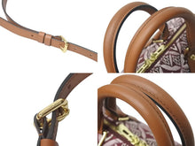 Load image into Gallery viewer, 極美品 LOUIS VUITTON ルイヴィトン スピーディ バンドリエール25 ハンドバッグ M57231 ブラウン ワインレッド ゴールド金具 中古 4c073685