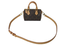 画像をギャラリービューアに読み込む, 極美品 LOUIS VUITTON ルイヴィトン ナノスピーディ ハンドバッグ 2WAYバッグ M81085 モノグラム PVC レザー 中古 4c073692