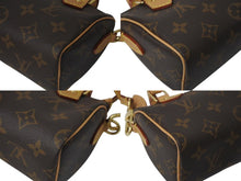 画像をギャラリービューアに読み込む, 極美品 LOUIS VUITTON ルイヴィトン ナノスピーディ ハンドバッグ 2WAYバッグ M81085 モノグラム PVC レザー 中古 4c073692
