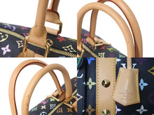 画像をギャラリービューアに読み込む, 極美品 LOUIS VUITTON ルイヴィトン キーポル45 ボストンバッグ M92640 モノグラム マルチカラー ブラック 村上隆 中古 4c073711
