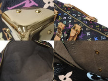 画像をギャラリービューアに読み込む, 極美品 LOUIS VUITTON ルイヴィトン キーポル45 ボストンバッグ M92640 モノグラム マルチカラー ブラック 村上隆 中古 4c073711