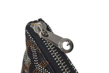 画像をギャラリービューアに読み込む, GOYARD ゴヤール セナPM クラッチバッグ SENAT2PMLTY01CL01P ブラック PVC レザー シルバー金具 美品 中古 4c073724
