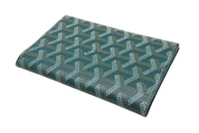 画像をギャラリービューアに読み込む, 新品未使用 GOYARD ゴヤール パスケース パスポートケース グルネル PVCコーティングキャンバス グリーン 中古 4c073727
