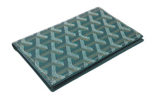 画像をギャラリービューアに読み込む, 新品未使用 GOYARD ゴヤール パスケース パスポートケース グルネル PVCコーティングキャンバス グリーン 中古 4c073727