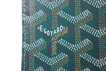 画像をギャラリービューアに読み込む, 新品未使用 GOYARD ゴヤール 財布 サントマ STTHOMPMLTY01CL01P マネークリップ カードケース グリーン PVC レザー 中古 4c073728